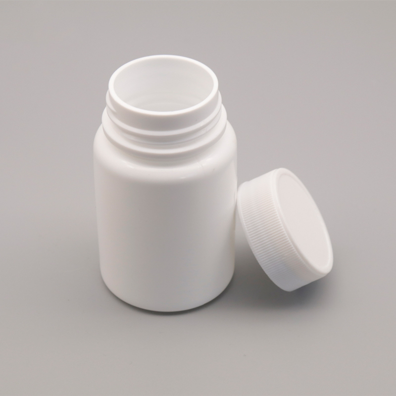 Factory Outlet 200ml Empty White Pharmacy Pill Container Jar, Wholesale 200cc Hdpe Plastic Medicine Packaging Bottles