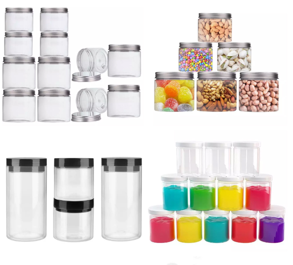1-Liter-Big-PET-Container-Jar-1000ml-Ofo-Plastic-yika-Sugar-Eso-Candy-Jar13