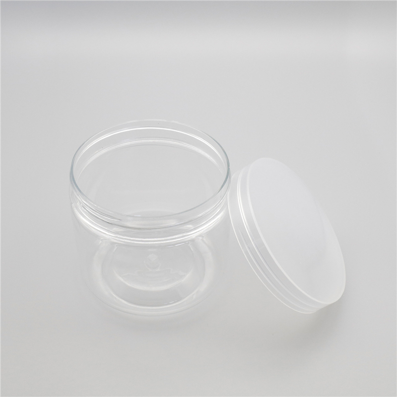 5oz-8oz-16oz-Round-Shape-Wide-Mouth-Pet-Candy-Jar-With-Custom-Colored-Plastic-Lid05